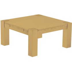 Couchtisch 90x90 Rio Kanto Sand massiver Pinien Wohnzimmertisch