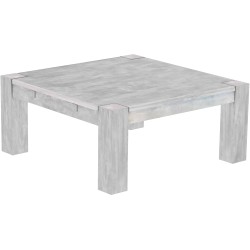 Couchtisch 100x100 Rio Kanto Beton massiver Pinien Wohnzimmertisch