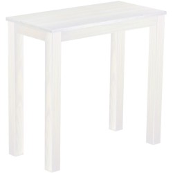 Bartisch 115x56 Rio Classico Pinie Weiss massiver Pinien Hochtisch
