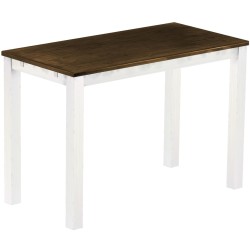 Bartisch 160x80 Rio Classico Eiche Weiss massiver Pinien Hochtisch