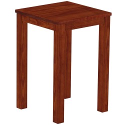 Bartisch 73x73 Rio Classico Mahagoni massiver Pinien Hochtisch