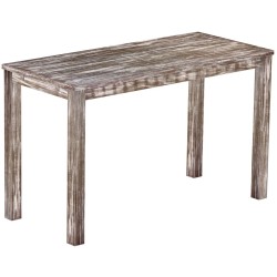 Bartisch 180x80 Rio Classico Shabby Antik Eiche massiver Pinien Hochtisch