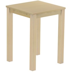 Bartisch 80x80 Rio Classico Birke massiver Pinien Hochtisch