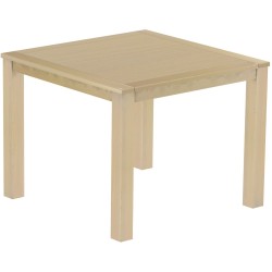 Bartisch 140x140 Rio Classico Birke massiver Pinien Hochtisch  - Tischplatte mit Sperrholzeinlage