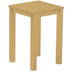 Bartisch 73x73 Rio Classico Sand massiver Pinien Hochtisch