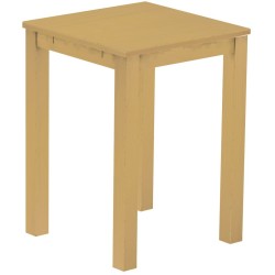 Bartisch 80x80 Rio Classico Sand massiver Pinien Hochtisch