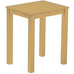 Bartisch 90x73 Rio Classico Sand massiver Pinien Hochtisch