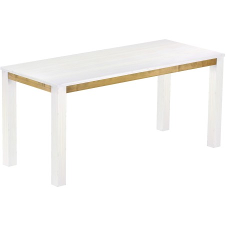 Bartisch 240x100 Rio Classico Snow Brasil massiver Pinien Hochtisch