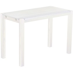 Bartisch 160x80 Rio Kanto Pinie Weiss massiver Pinien Hochtisch