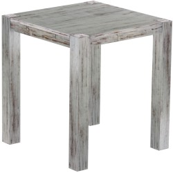 Bartisch 100x100 Rio Kanto Shabby Eiche massiver Pinien Hochtisch