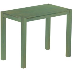 Bartisch 140x80 Rio Kanto Bambus mintgruen massiver Pinien Hochtisch