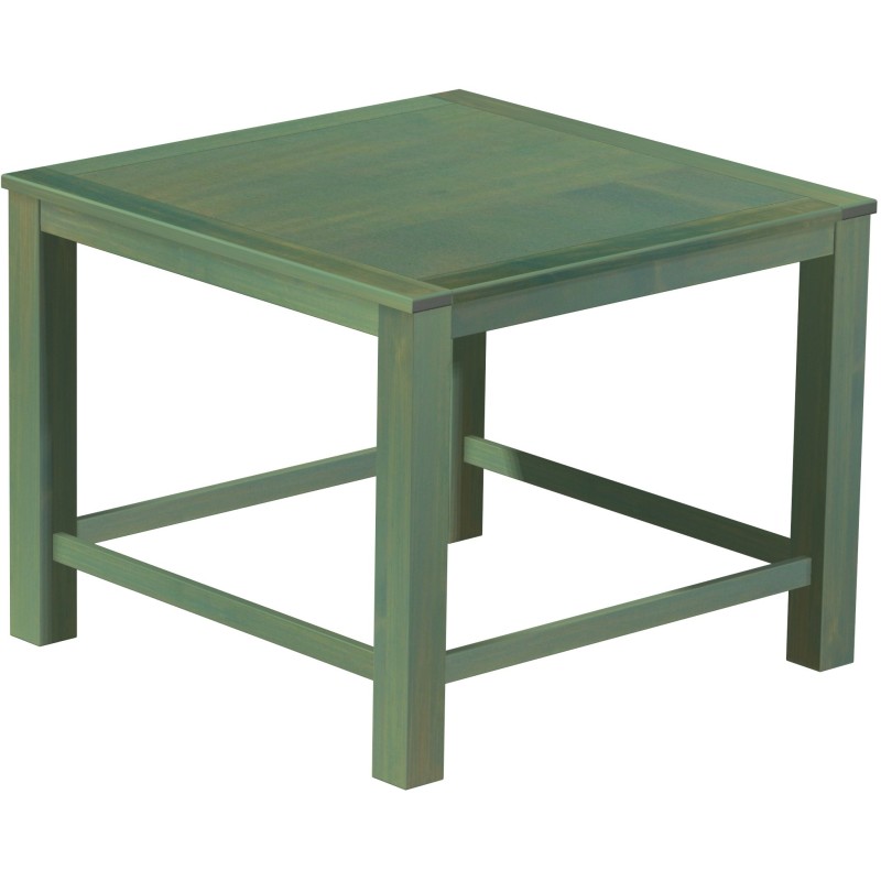 Bartisch 140x140 Rio Classico Bambus mintgruenHochtisch mit Fußleisten - Tischplatte mit Sperrholzeinlage
